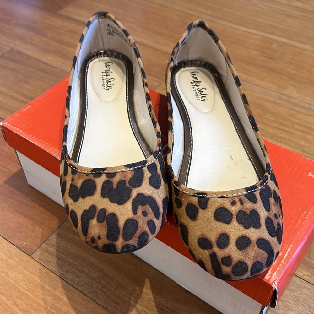 Leopard Print Flats - Picture 5 of 7